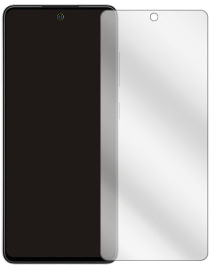 HisenseH50S mit aufgebrachter dipos Displayschutzfolie, glasklare Darstellung ohne Einschränkungen