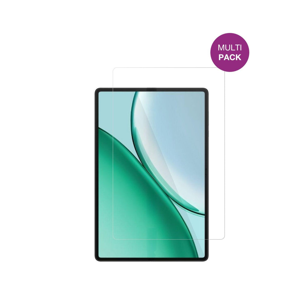 HonorPad X10 mit aufgebrachter dipos Displayschutzfolie, glasklare Darstellung ohne Einschränkungen