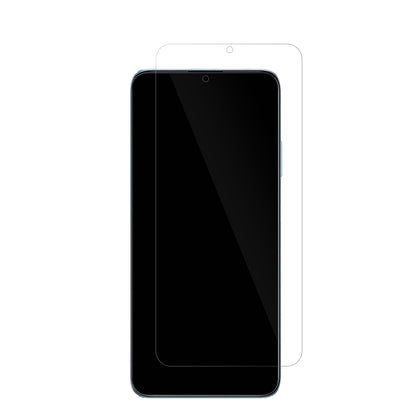HonorX7a mit aufgebrachter dipos Displayschutzfolie, glasklare Darstellung ohne Einschränkungen