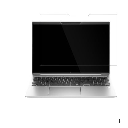 HPEliteBook 860 G11 16 Zoll mit aufgebrachter dipos Displayschutzfolie, glasklare Darstellung ohne Einschränkungen