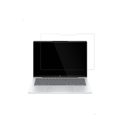 HPOmniBook 5 14 Zoll mit aufgebrachter dipos Displayschutzfolie, glasklare Darstellung ohne Einschränkungen