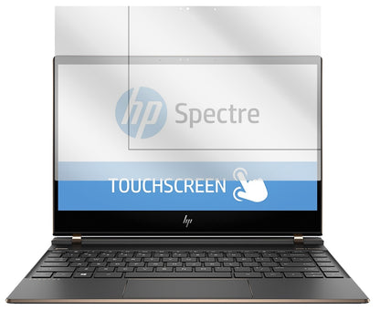 HPSpectre 13-af033ng mit aufgebrachter dipos Displayschutzfolie, glasklare Darstellung ohne Einschränkungen