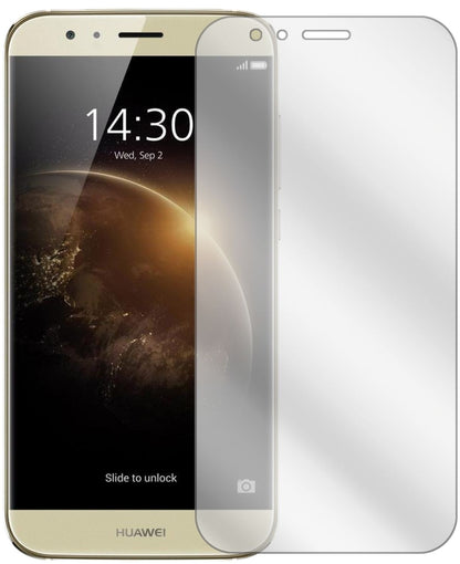 HuaweiGX8 mit aufgebrachter dipos Displayschutzfolie, glasklare Darstellung ohne Einschränkungen