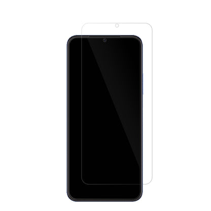HuaweiNova Y61 mit aufgebrachter dipos Displayschutzfolie, glasklare Darstellung ohne Einschränkungen