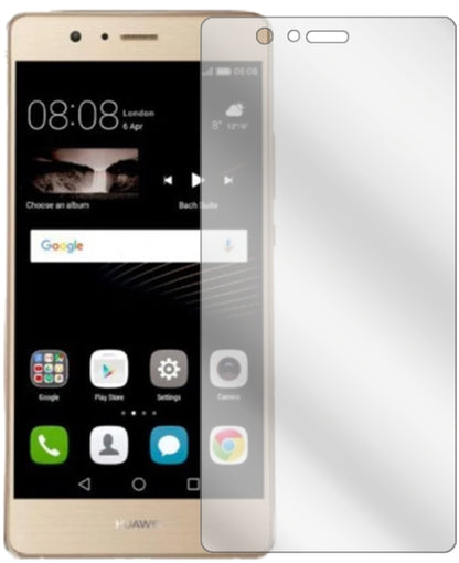 HuaweiP9 Lite 2017 mit aufgebrachter dipos Displayschutzfolie, glasklare Darstellung ohne Einschränkungen
