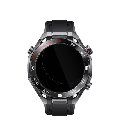 HuaweiWatch Ultimate 2 Black mit aufgebrachter dipos Displayschutzfolie, glasklare Darstellung ohne Einschränkungen