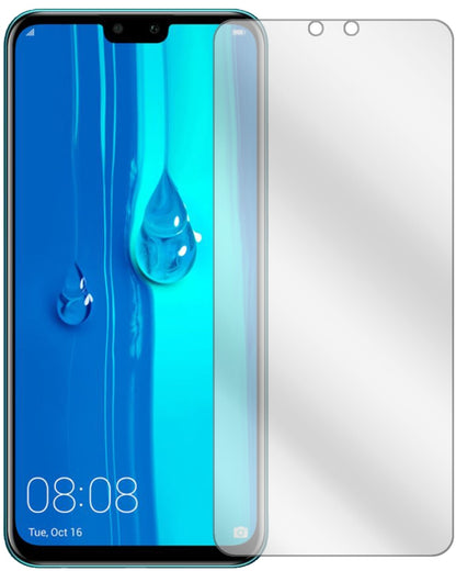 HuaweiEnjoy 9 Plus mit aufgebrachter dipos Displayschutzfolie, glasklare Darstellung ohne Einschränkungen