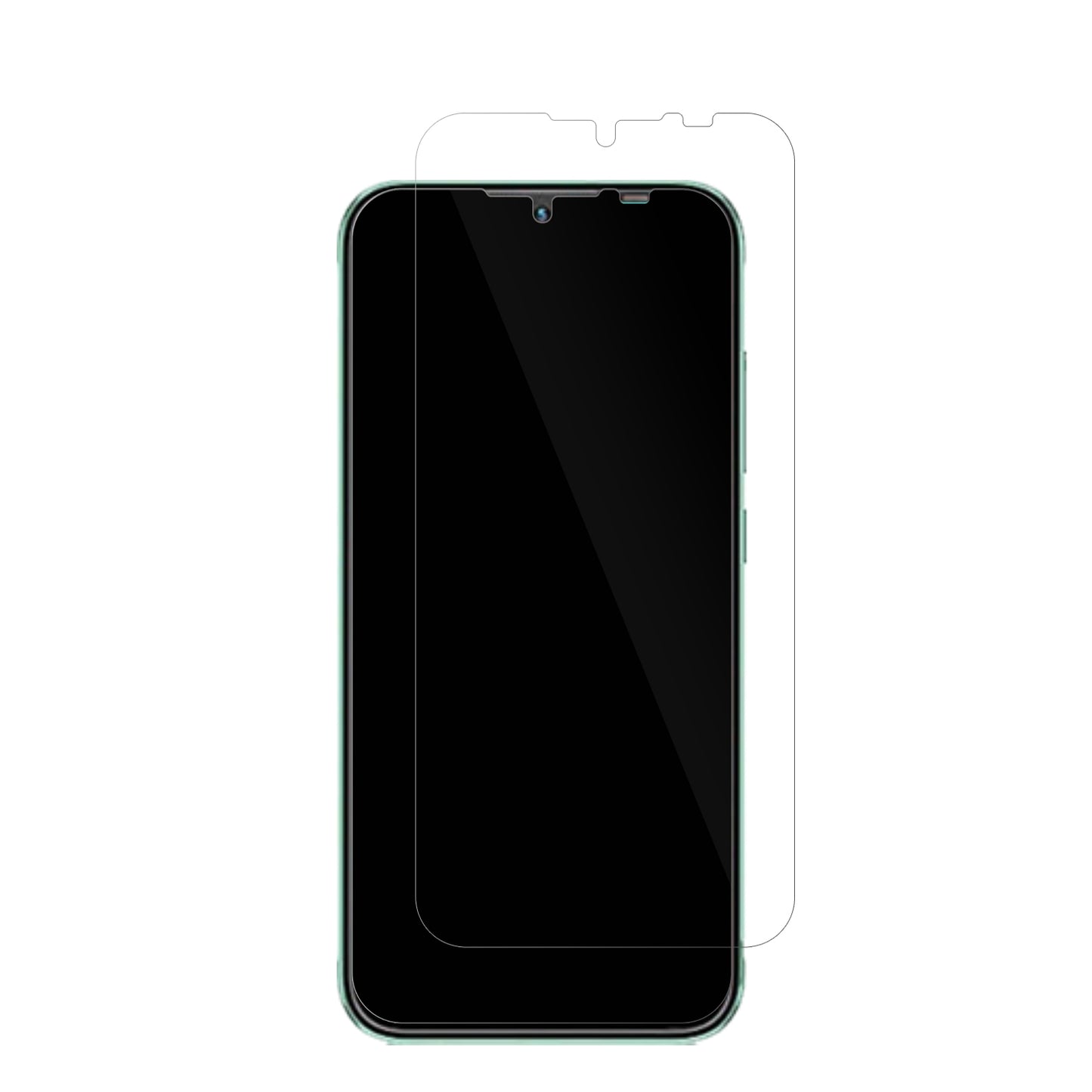 InfinixSmart HD 2021 mit aufgebrachter dipos Displayschutzfolie, glasklare Darstellung ohne Einschränkungen
