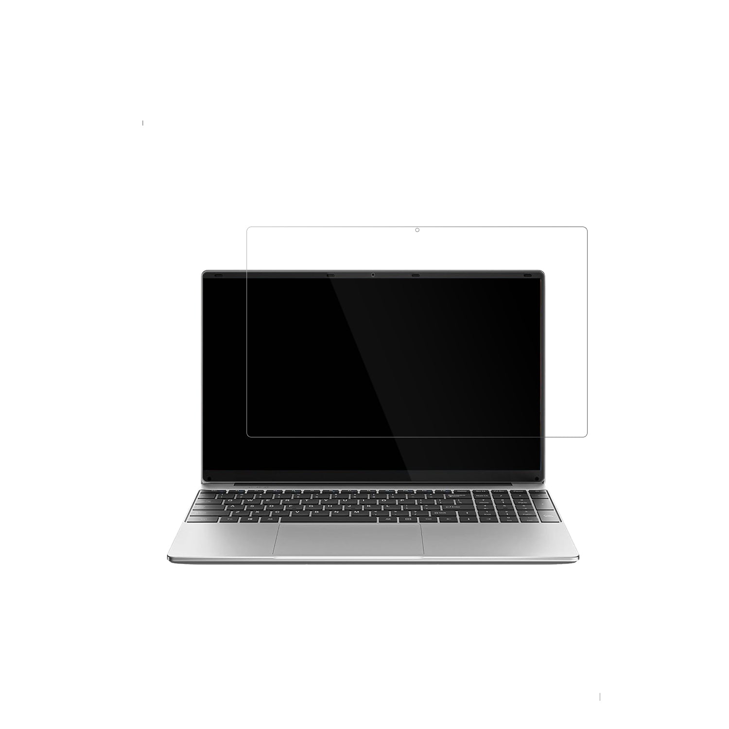 JumperS7HI12640 15.6 Zoll mit aufgebrachter dipos Displayschutzfolie, glasklare Darstellung ohne Einschränkungen