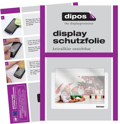 Kenuo11.6 Zoll mit aufgebrachter dipos Displayschutzfolie, glasklare Darstellung ohne Einschränkungen