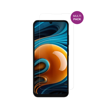 LavaYuva Smart 3 mit aufgebrachter dipos Displayschutzfolie, glasklare Darstellung ohne Einschränkungen