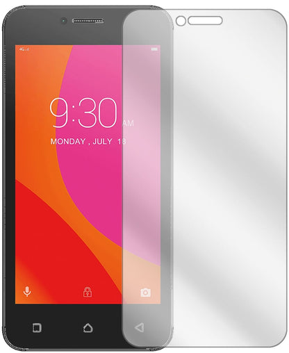 LenovoB mit aufgebrachter dipos Displayschutzfolie, glasklare Darstellung ohne Einschränkungen