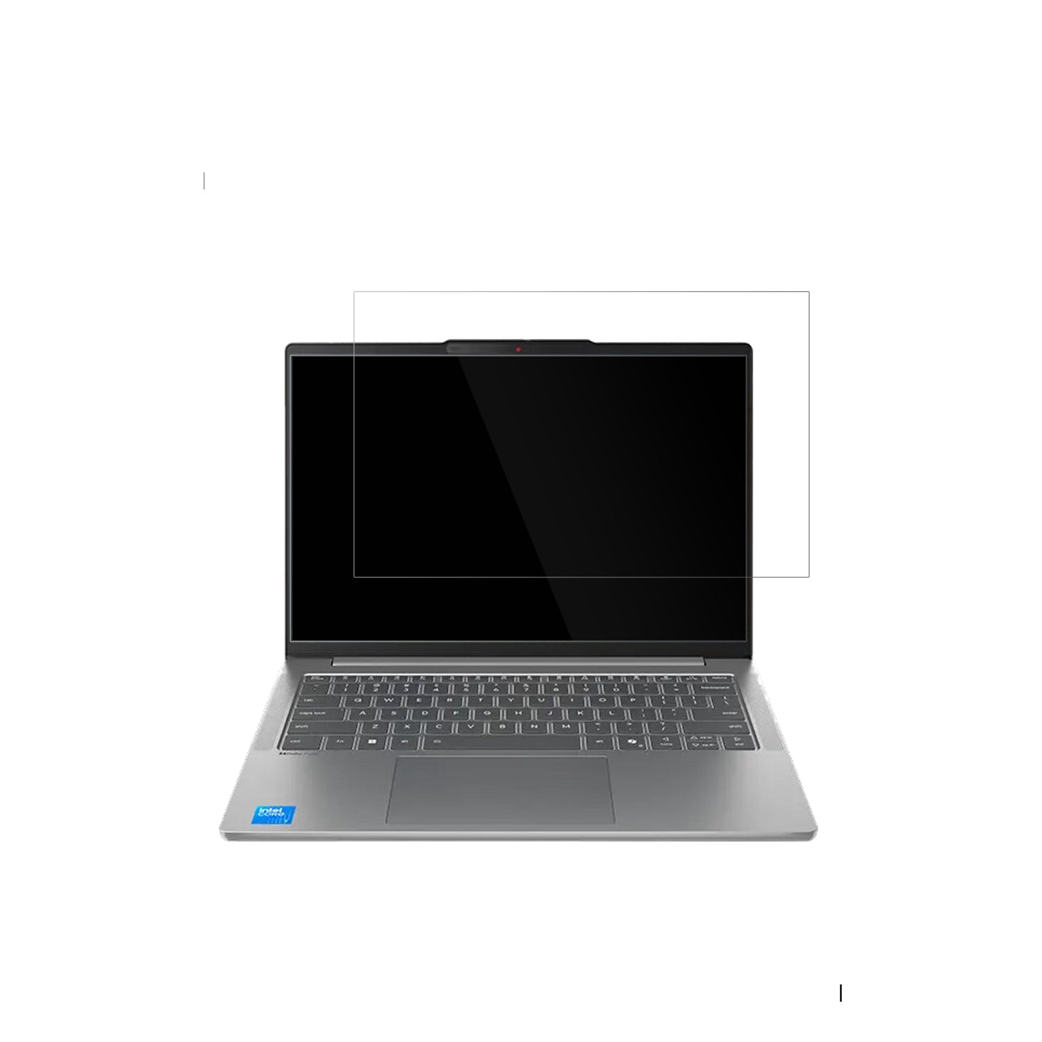 LenovoIdeaPad Slim 5i 16 Zoll mit aufgebrachter dipos Displayschutzfolie, glasklare Darstellung ohne Einschränkungen