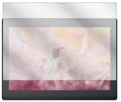 LenovoMiix 320 10 Zoll mit aufgebrachter dipos Displayschutzfolie, glasklare Darstellung ohne Einschränkungen