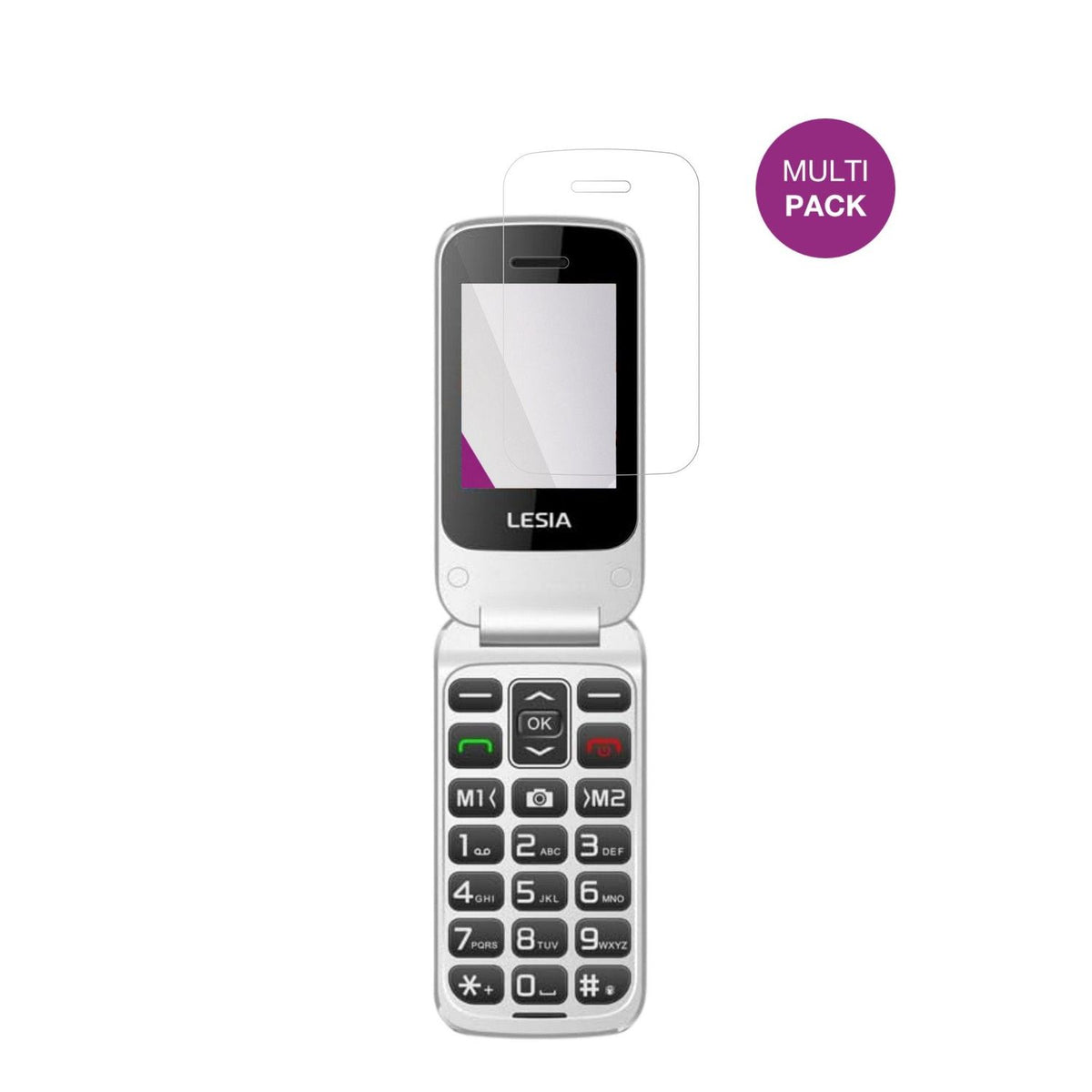 4x Screen Protector for LESIA F1 Protection Crystal Clear dipos