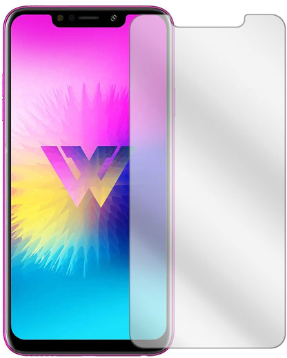 LGW10 mit aufgebrachter dipos Displayschutzfolie, glasklare Darstellung ohne Einschränkungen
