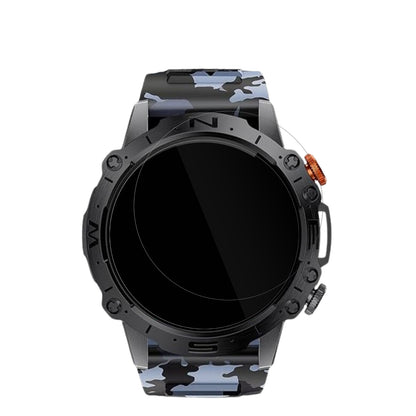 Lige1.43 Zoll Smartwatch mit aufgebrachter dipos Displayschutzfolie, glasklare Darstellung ohne Einschränkungen