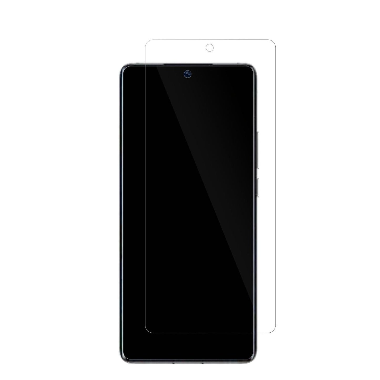 Meizu20 Pro mit aufgebrachter dipos Displayschutzfolie, glasklare Darstellung ohne Einschränkungen