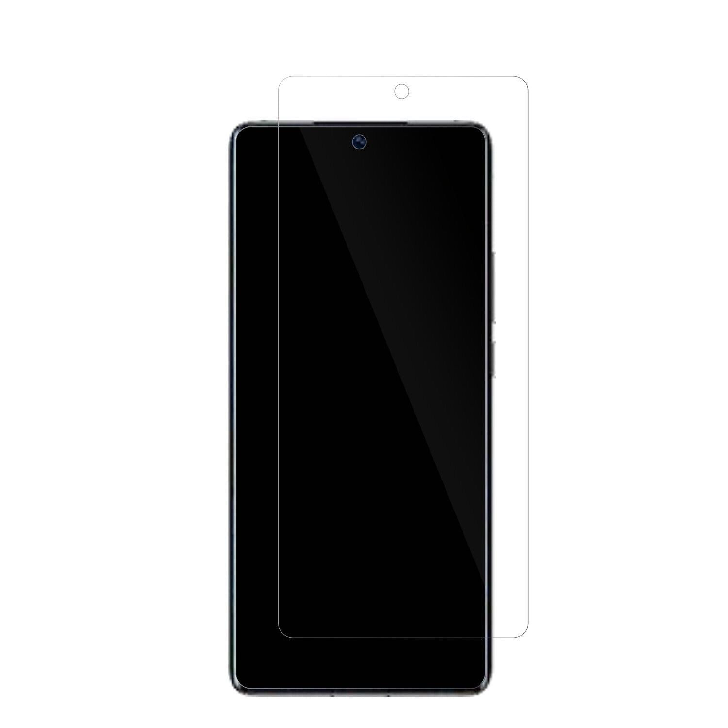 Meizu20 Pro mit aufgebrachter dipos Displayschutzfolie, glasklare Darstellung ohne Einschränkungen