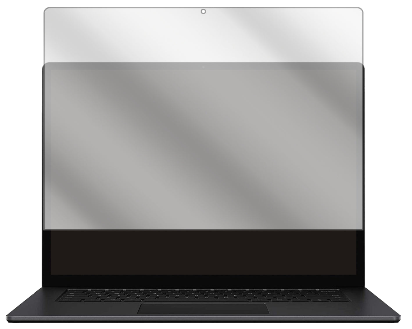 MicrosoftSurface 4 13.5 Zoll mit aufgebrachter dipos Displayschutzfolie, glasklare Darstellung ohne Einschränkungen