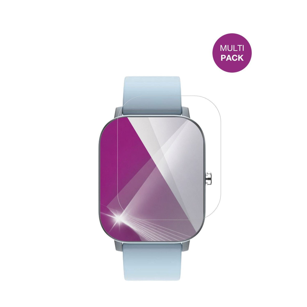 6x Screen Protector for Mopuea Smartwatch 1.4 Protection Crystal Clear dipos