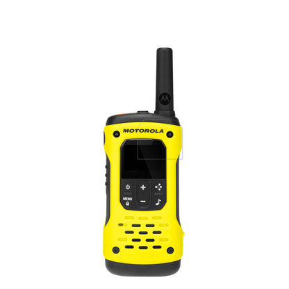 MotorolaTLKR T92 H2O mit aufgebrachter dipos Displayschutzfolie, glasklare Darstellung ohne Einschränkungen