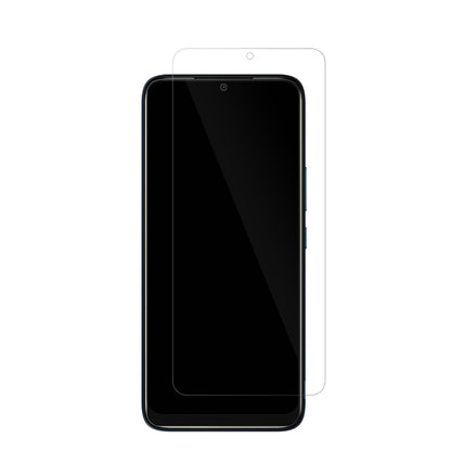 NokiaC12 mit aufgebrachter dipos Displayschutzfolie, glasklare Darstellung ohne Einschränkungen