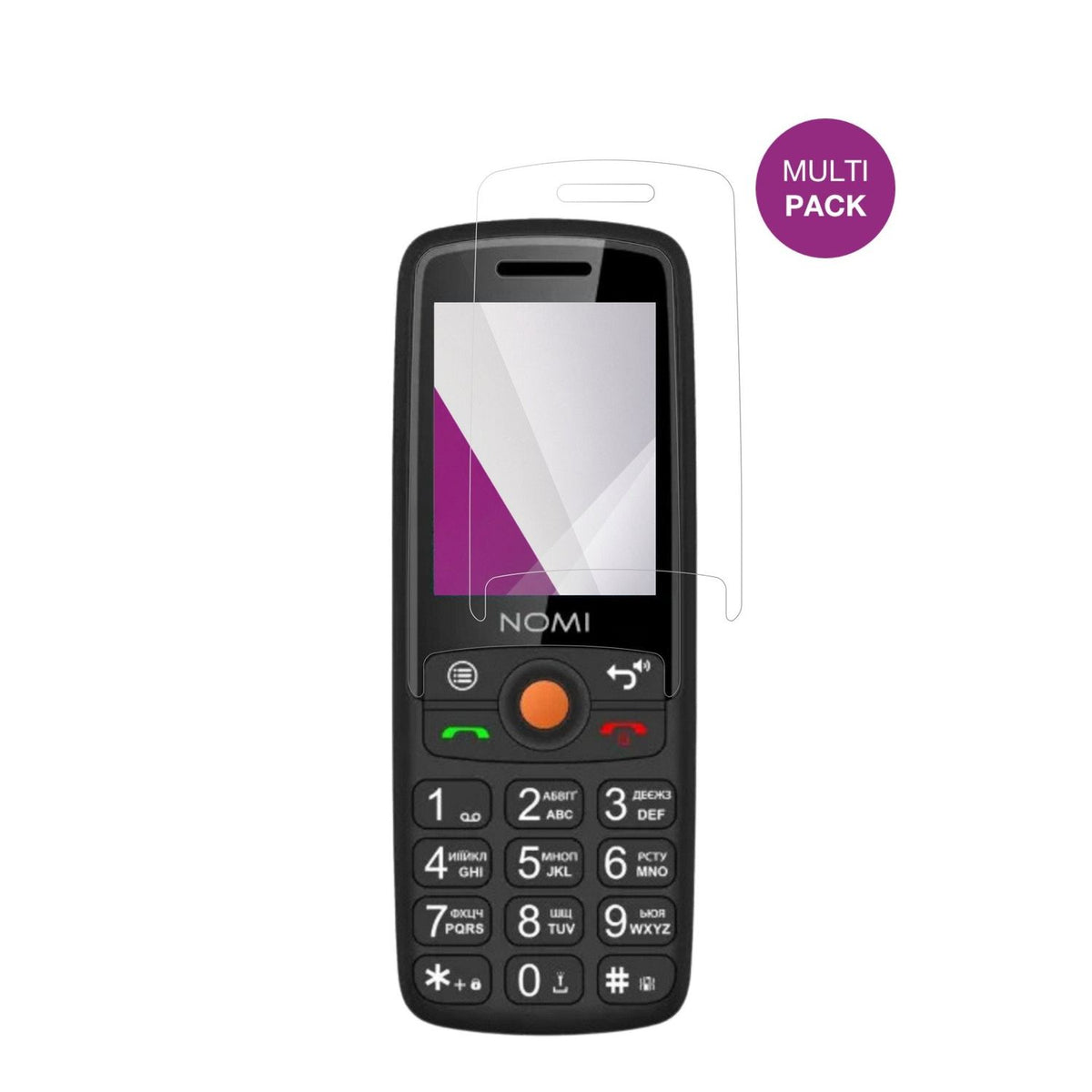 4x Screen Protector for Nomi i2440 Protection Crystal Clear dipos