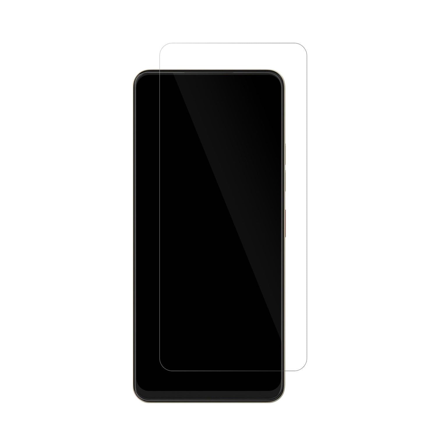 NubiaMusic Pop Art mit aufgebrachter dipos Displayschutzfolie, glasklare Darstellung ohne Einschränkungen