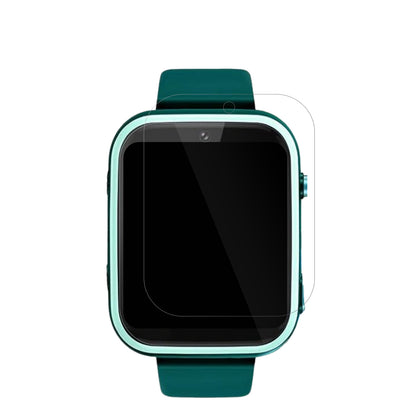 OkyukT45 Smartwatch Kinder mit aufgebrachter dipos Displayschutzfolie, glasklare Darstellung ohne Einschränkungen