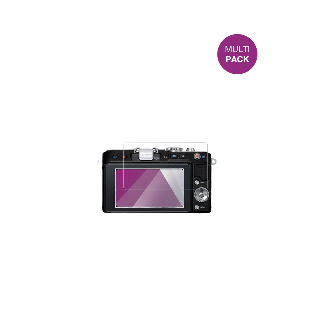 4x Screen Protector for Olympus Pen E-PL3 Protection Crystal Clear dipos
