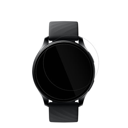 OnePlusNord Smartwatch mit aufgebrachter dipos Displayschutzfolie, glasklare Darstellung ohne Einschränkungen