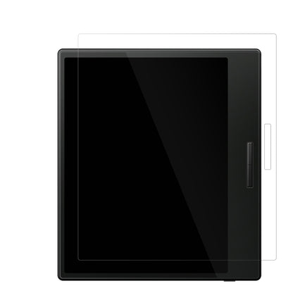 OnyxBoox Go Color 7 mit aufgebrachter dipos Displayschutzfolie, glasklare Darstellung ohne Einschränkungen