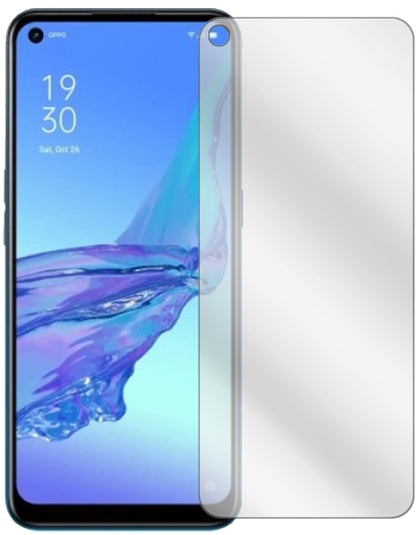 OppoA53 (2020) mit aufgebrachter dipos Displayschutzfolie, glasklare Darstellung ohne Einschränkungen