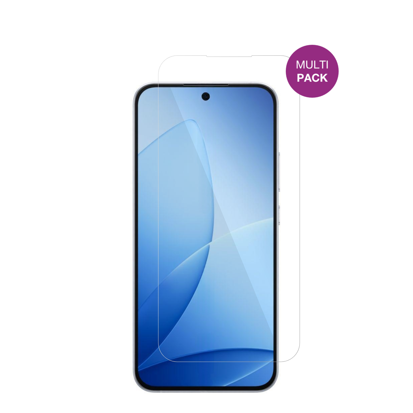 OppoA6s Pro mit aufgebrachter dipos Displayschutzfolie, glasklare Darstellung ohne Einschränkungen