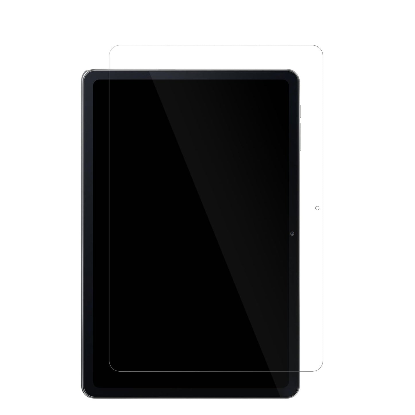 OscalPad 50 mit aufgebrachter dipos Displayschutzfolie, glasklare Darstellung ohne Einschränkungen