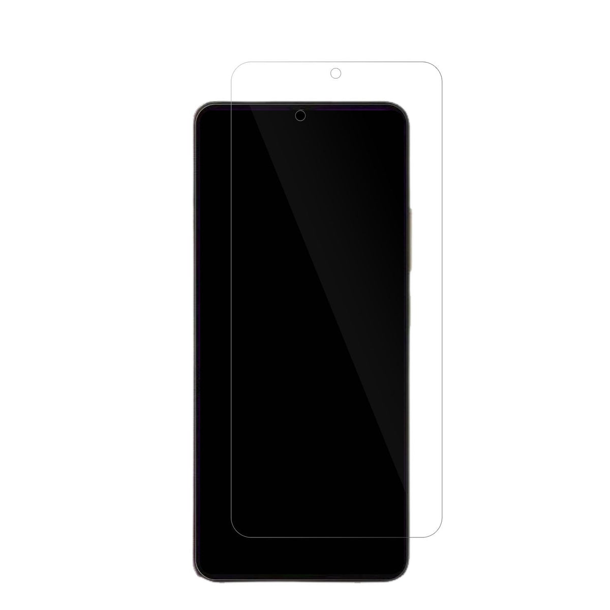OukitelC59 Pro mit aufgebrachter dipos Displayschutzfolie, glasklare Darstellung ohne Einschränkungen