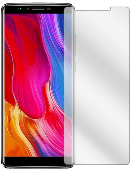 OukitelK8 mit aufgebrachter dipos Displayschutzfolie, glasklare Darstellung ohne Einschränkungen