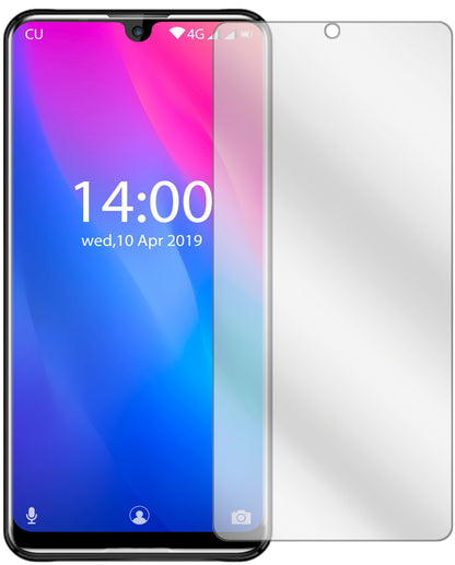 OukitelK9 mit aufgebrachter dipos Displayschutzfolie, glasklare Darstellung ohne Einschränkungen