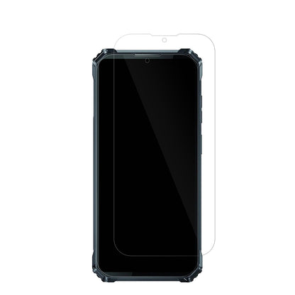 OukitelWP28E mit aufgebrachter dipos Displayschutzfolie, glasklare Darstellung ohne Einschränkungen