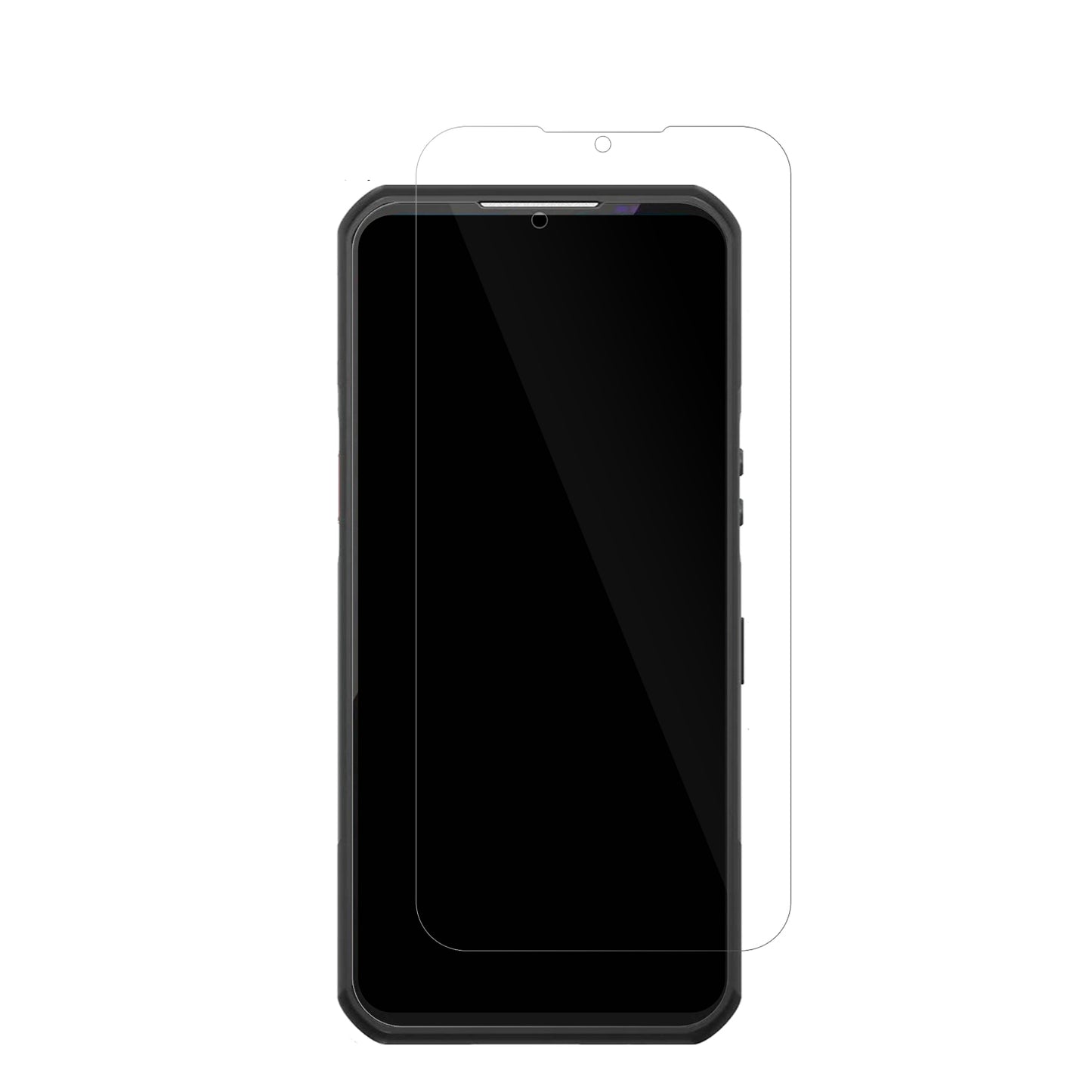 OukitelWP39 mit aufgebrachter dipos Displayschutzfolie, glasklare Darstellung ohne Einschränkungen
