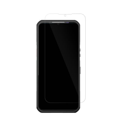 OukitelWP39 mit aufgebrachter dipos Displayschutzfolie, glasklare Darstellung ohne Einschränkungen