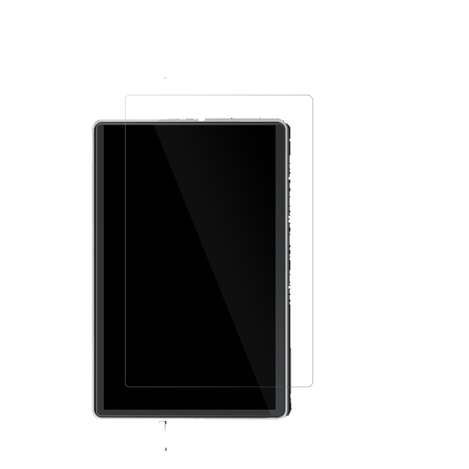 QidiTech Q2 mit aufgebrachter dipos Displayschutzfolie, glasklare Darstellung ohne Einschränkungen