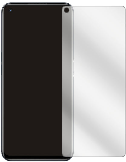 Realme9i mit aufgebrachter dipos Displayschutzfolie, glasklare Darstellung ohne Einschränkungen