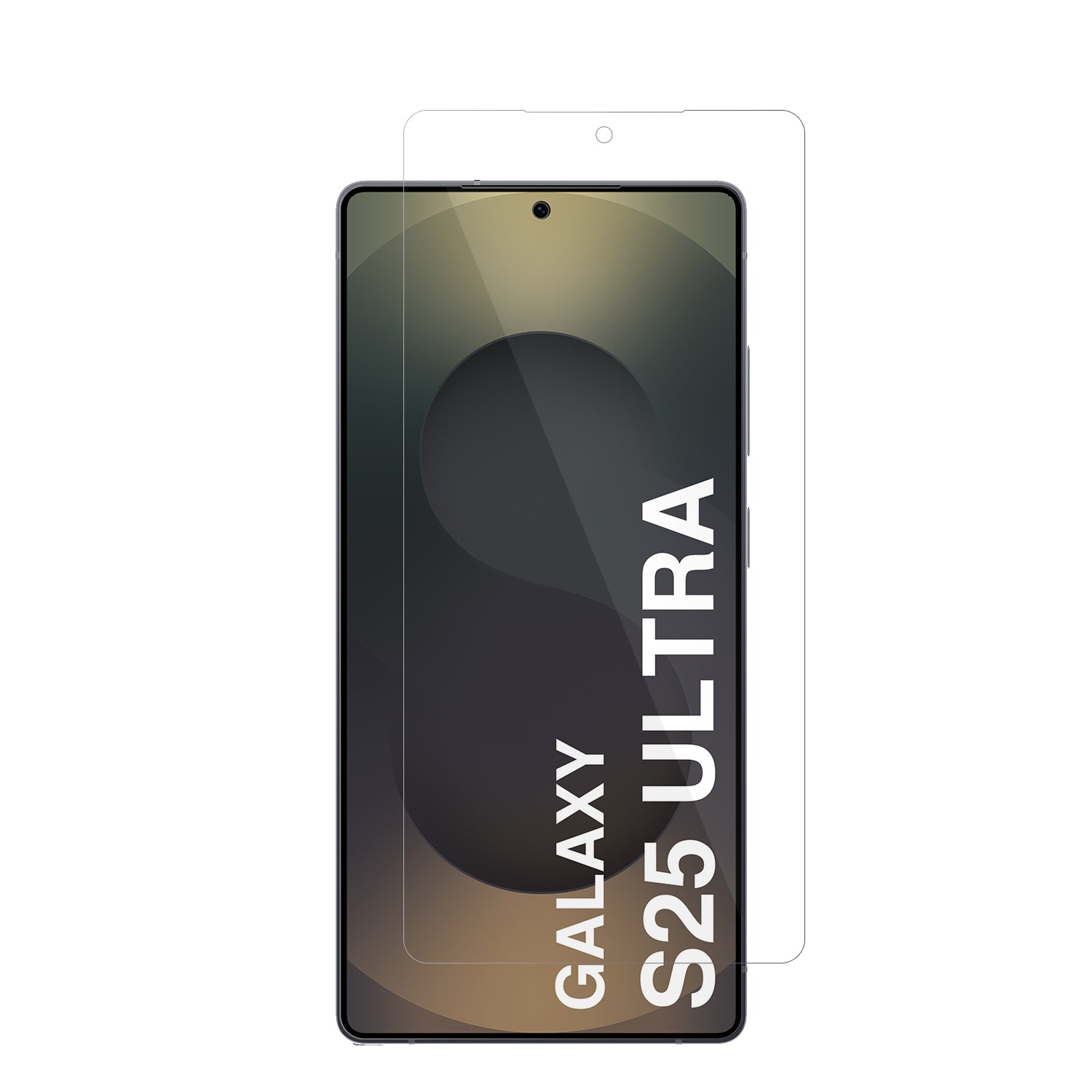 dipos Displayschutz für Samsung Galaxy S25 Ultra, transparente Oberfläche, geringe Dicke und perfekte Passform