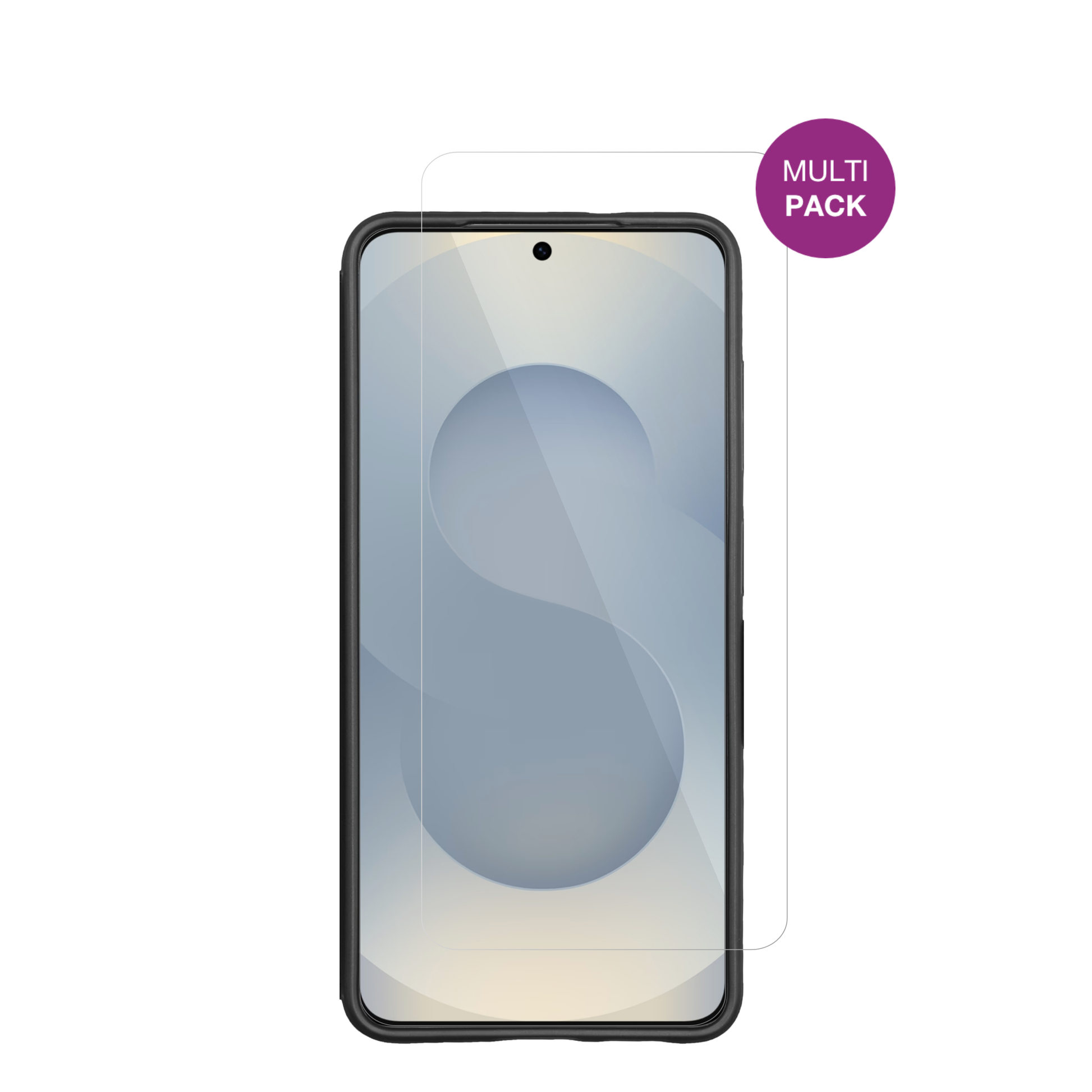 SamsungGalaxy S26 Case Friendly mit aufgebrachter dipos Displayschutzfolie, glasklare Darstellung ohne Einschr�nkungen