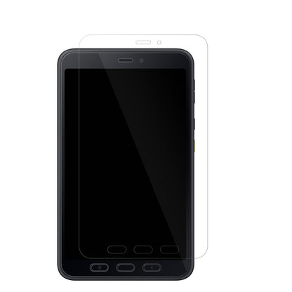 SamsungGalaxy Tab Active 5 mit aufgebrachter dipos Displayschutzfolie, glasklare Darstellung ohne Einschränkungen
