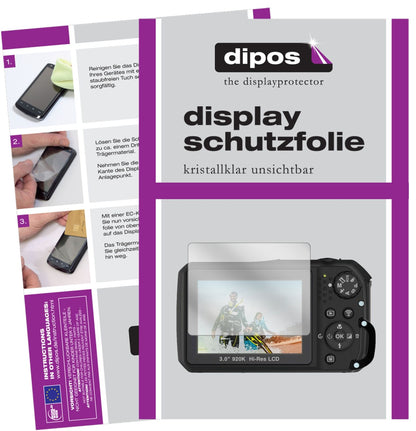 SealifeDC2000 mit aufgebrachter dipos Displayschutzfolie, glasklare Darstellung ohne Einschränkungen