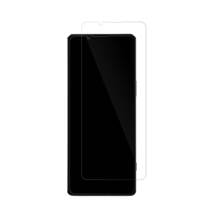 SonyXperia 1 IV mit aufgebrachter dipos Displayschutzfolie, glasklare Darstellung ohne Einschränkungen