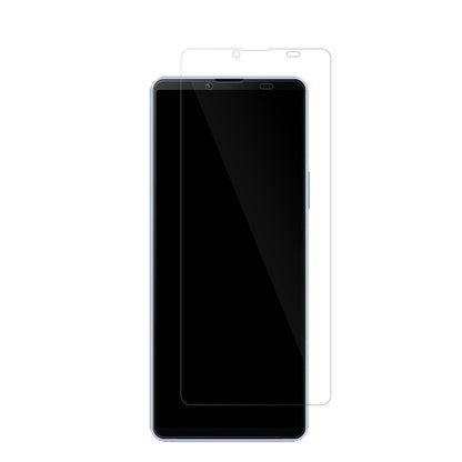 SonyXperia 10 V mit aufgebrachter dipos Displayschutzfolie, glasklare Darstellung ohne Einschränkungen